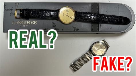 how can i tell if my longines watch is fake|watchuseek real longines.